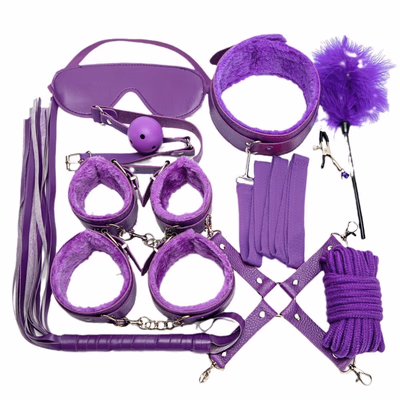 SM Props 10-Piece Plush Purple Set