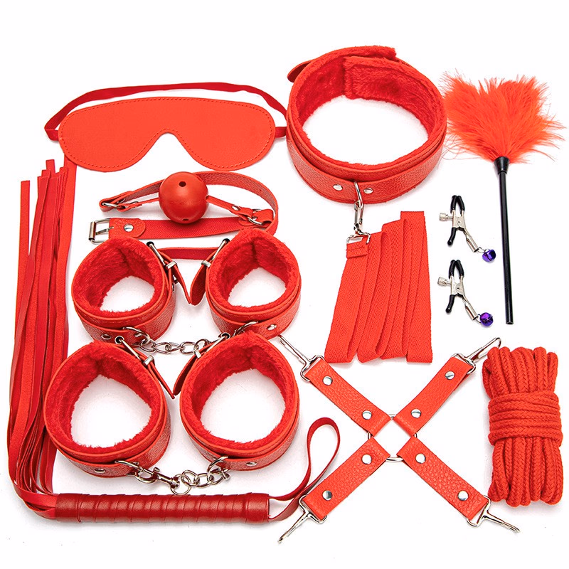 SM Props Plush Red 10-Piece Set