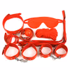 SM Props Red Leather 7-Piece Set