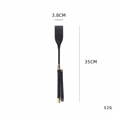 Leather Alloy Whip 35cm