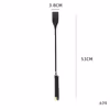 Leather Alloy Whip 53cm