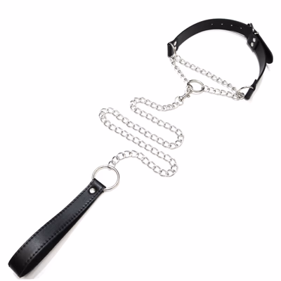 Circle collar with chain traction