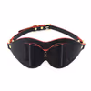 Black and red bow eye mask