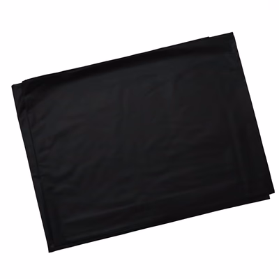 Black waterproof bed sheet