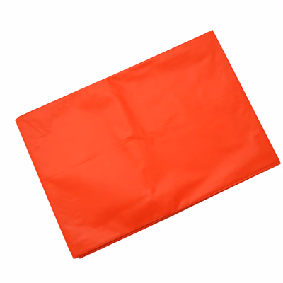 Red waterproof bed sheet