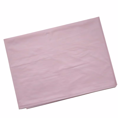 Pink waterproof bed sheet