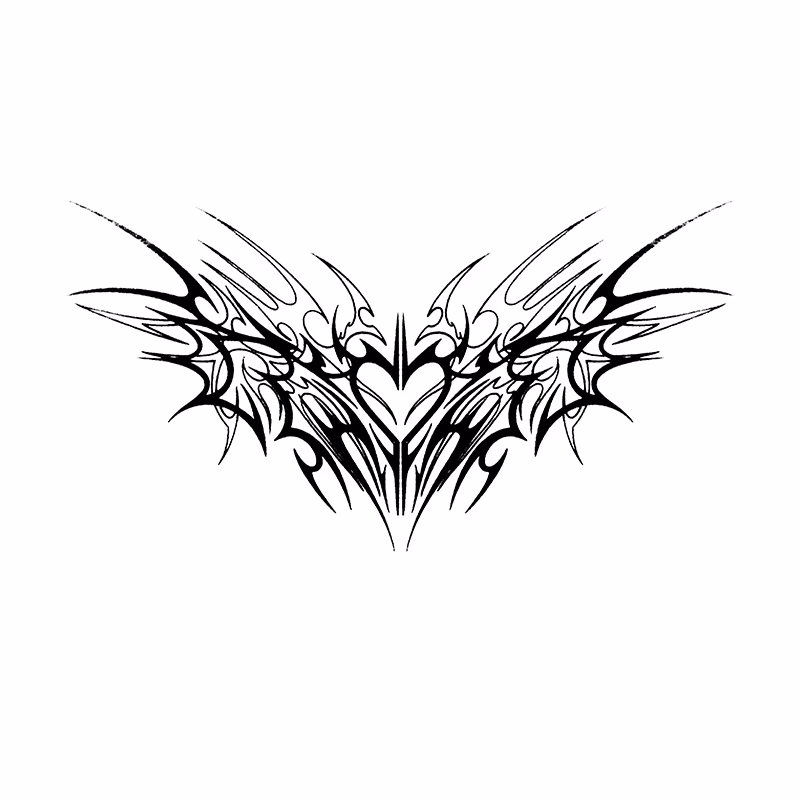 Succubus Tattoo Sticker C