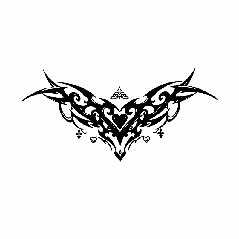 Succubus Tattoo Sticker D