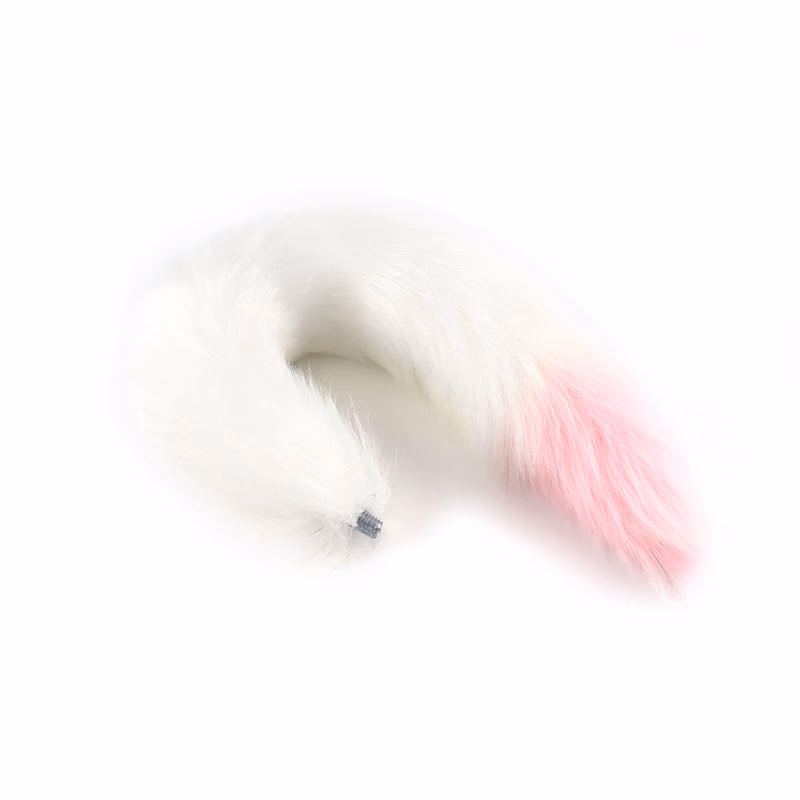 White fluffy tail
