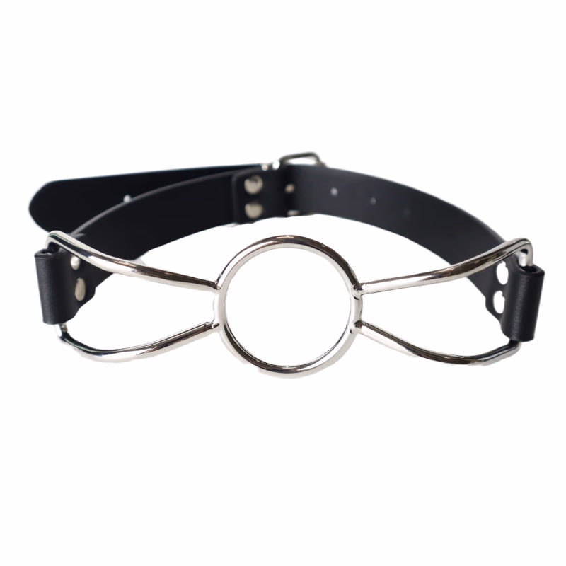 SM mouth gag, deep throat gag