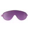 Purple leather eye mask