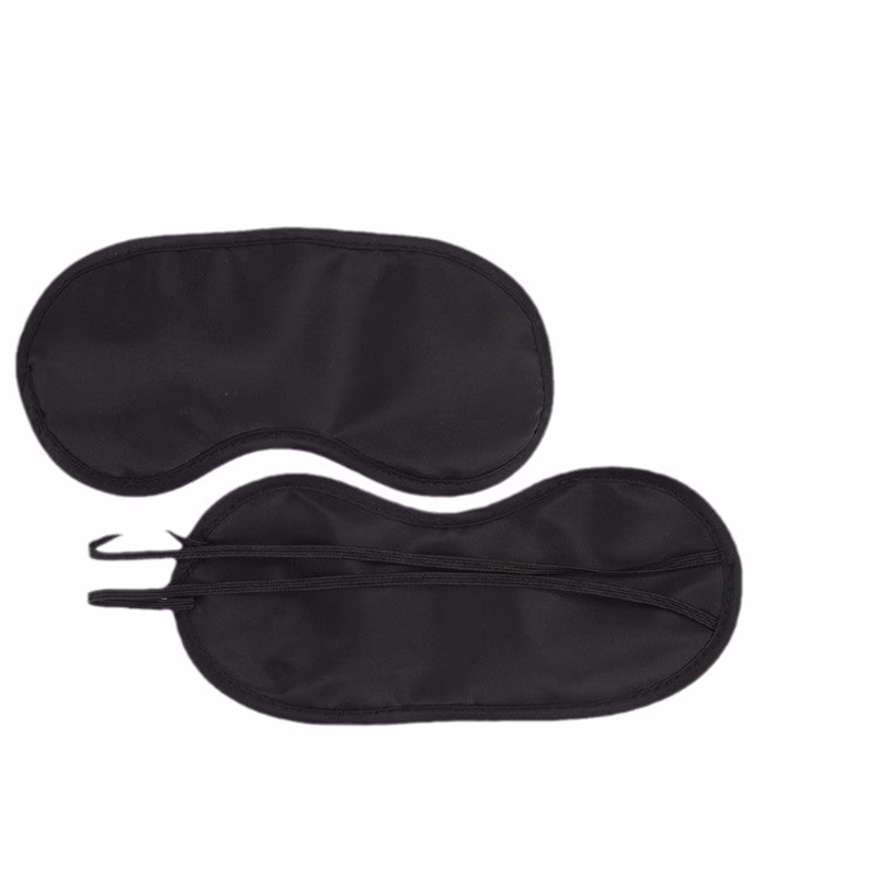 Black cloth eye mask