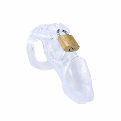 Transparent Chastity Lock
