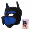 Dog head mascot SM prop, blue