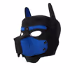 Dog head mascot SM prop, blue