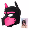 Dog head mascot SM prop, pink