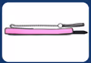 Black and pink collar with lock
