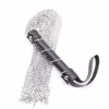 Black handle with diamond-encrusted iron chain