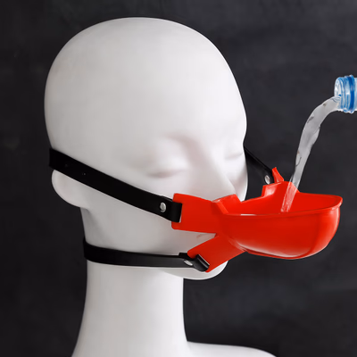 Watering nozzle ring, red