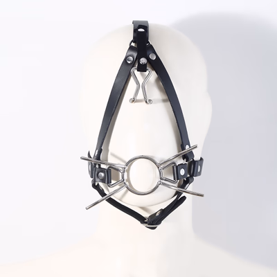 Metal nose hook gag
