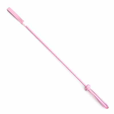 Pink leather pointer, 72cm