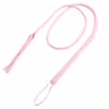 A 1.9-meter pink extended leather whip