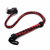 Genuine Leather Queen's Whip - Red and Black