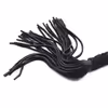 Genuine Leather Queen's Whip - Black