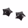 Glittery Black - Five-pointed Star Nipple Covers