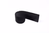 Black plush strip eye mask