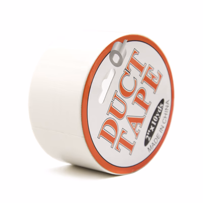 White sticky electrostatic tape