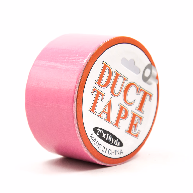 Pink sticky electrostatic tape