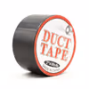 Black adhesive static cling tape
