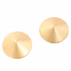 Round - Gold Metallic Nipple Covers