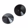 Round - Black Metallic Nipple Covers