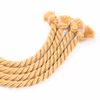 Yellow rope braided handle whip