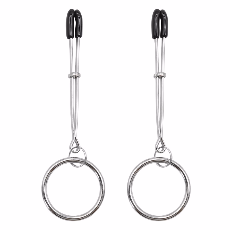 Circular iron ring nipple clamp