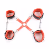 Sponge Hands and Feet with Chains - Red Simple Cross