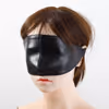 Leather nose and eye mask