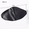 Leather nose and eye mask