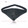 Black leather nose-covering triangular eye mask