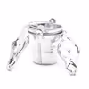 Silver bucket nipple clamp