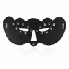Black multi-studded eye mask