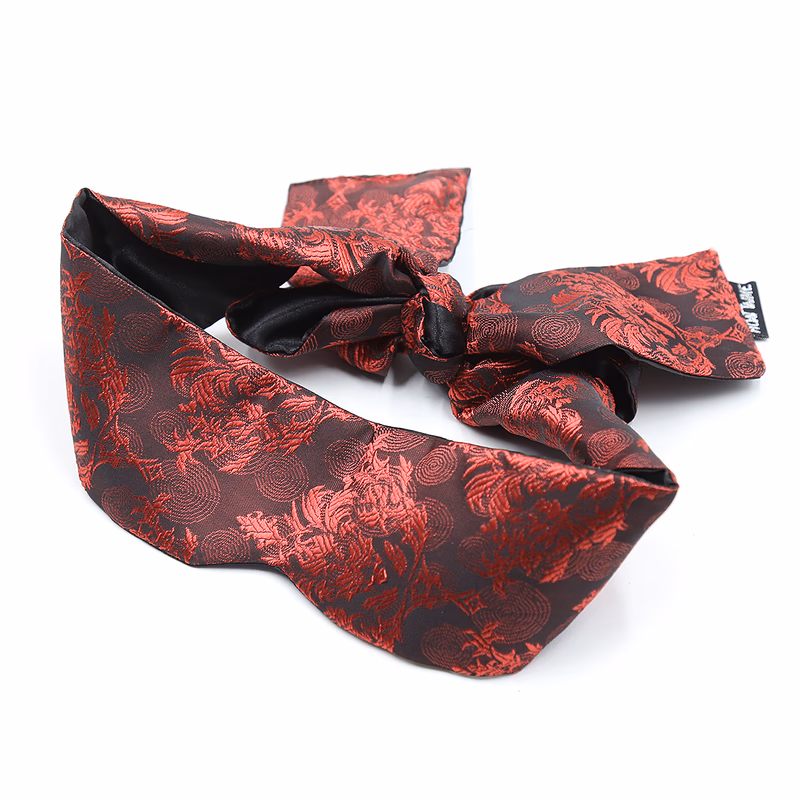 Chinese style long eye mask with exposed nose