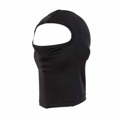 New black eye-revealing headgear