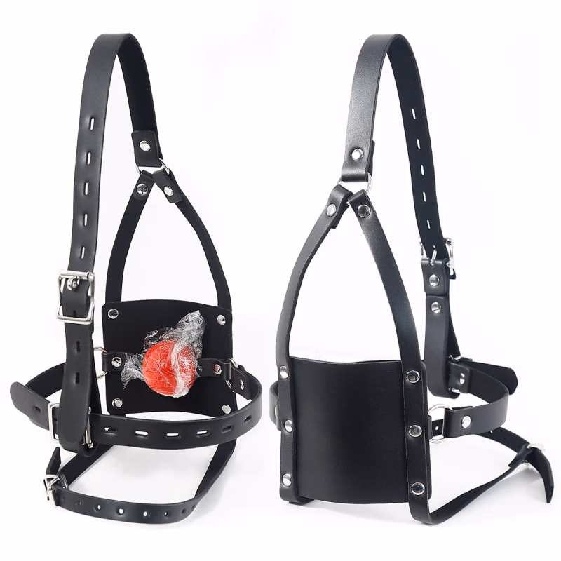 Adjustable tack-type gag
