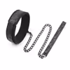 Black detachable iron pipe hands and feet, black lace Velcro + neck brace