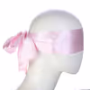 Pink cloth bag eye mask