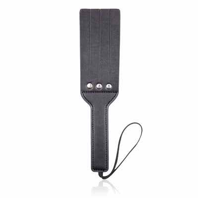Double-layered single-sided forked small hand paddle