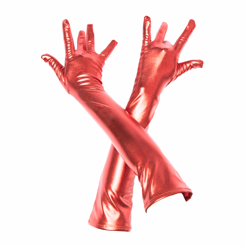 Red - 5-finger gloves
